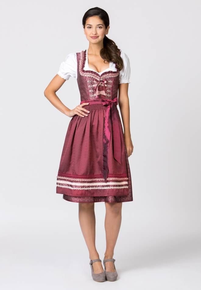Stockerpoint Dirndl Giselle bordeaux 30