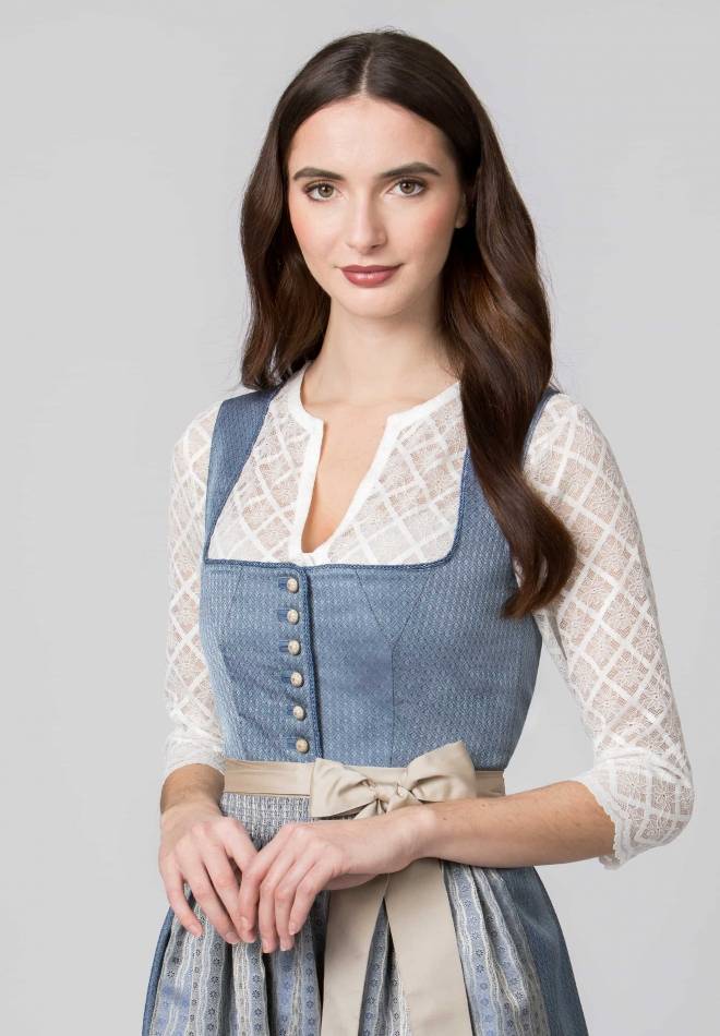 Stockerpoint Dirndl Irit Rauchblau 34