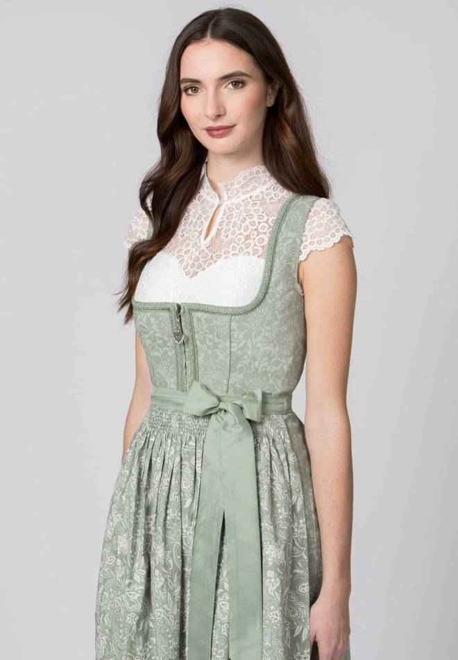 Stockerpoint Dirndl Karoline Salbei 32