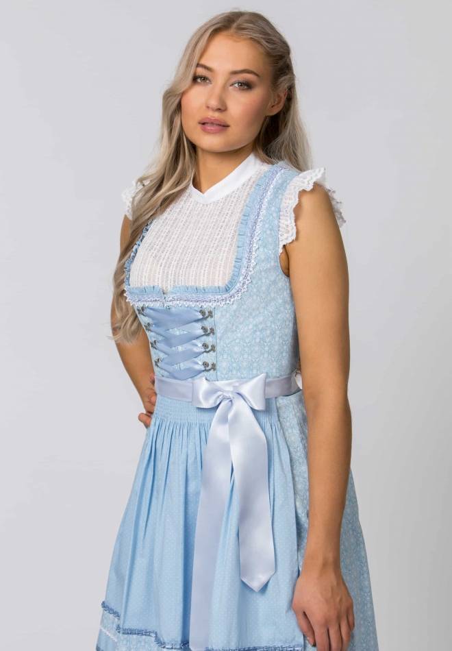 Stockerpoint Dirndl Kim Hellblau 30