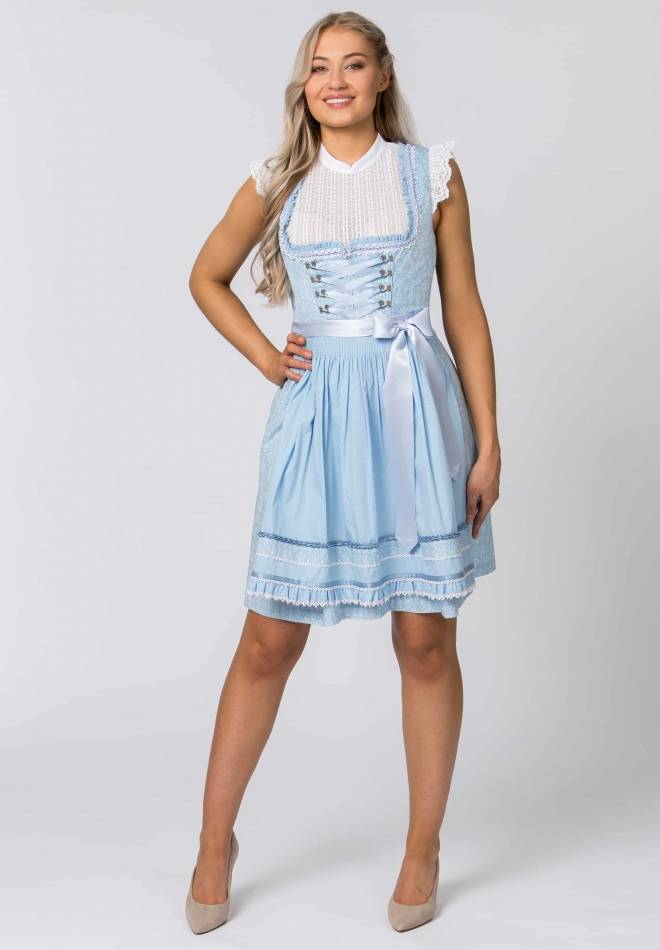 Stockerpoint Dirndl Kim hellblau 30