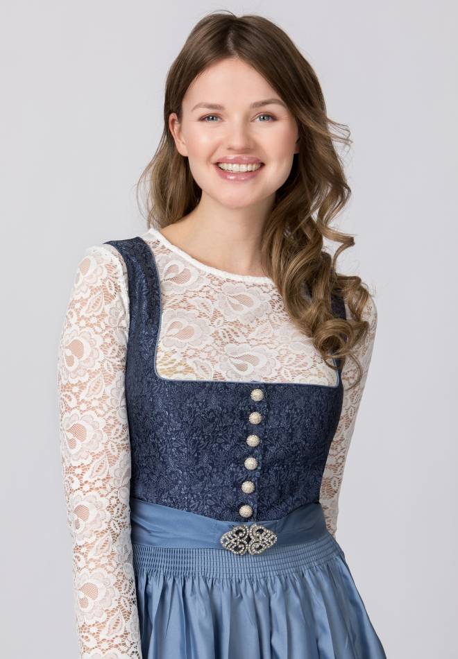 Stockerpoint Dirndl Leonora Blau 32