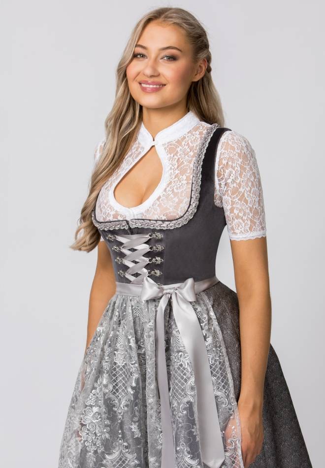 Stockerpoint Dirndl Loredana Anthrazit 30
