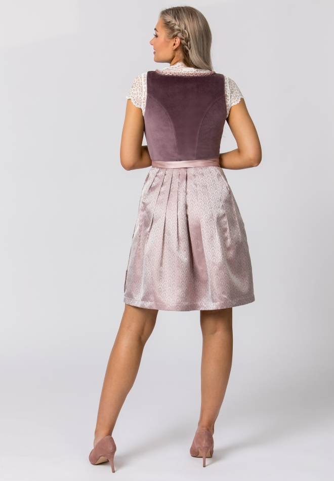 Stockerpoint Dirndl Loredana Aubergine 30