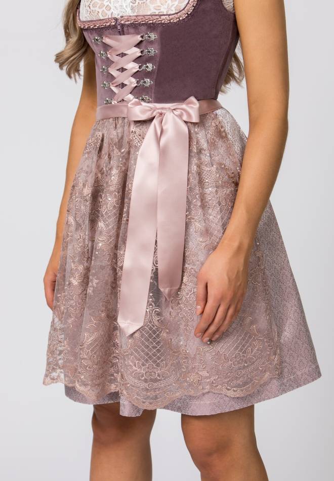 Stockerpoint Dirndl Loredana Aubergine 30