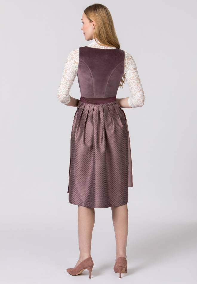 Stockerpoint Dirndl Malve Aubergine 44