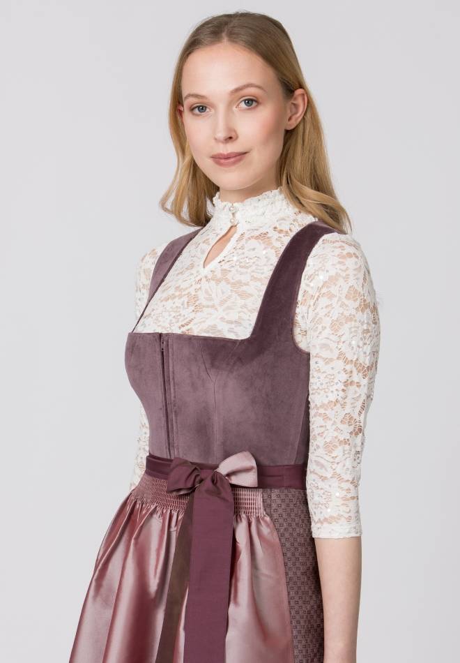 Stockerpoint Dirndl Malve Aubergine 44