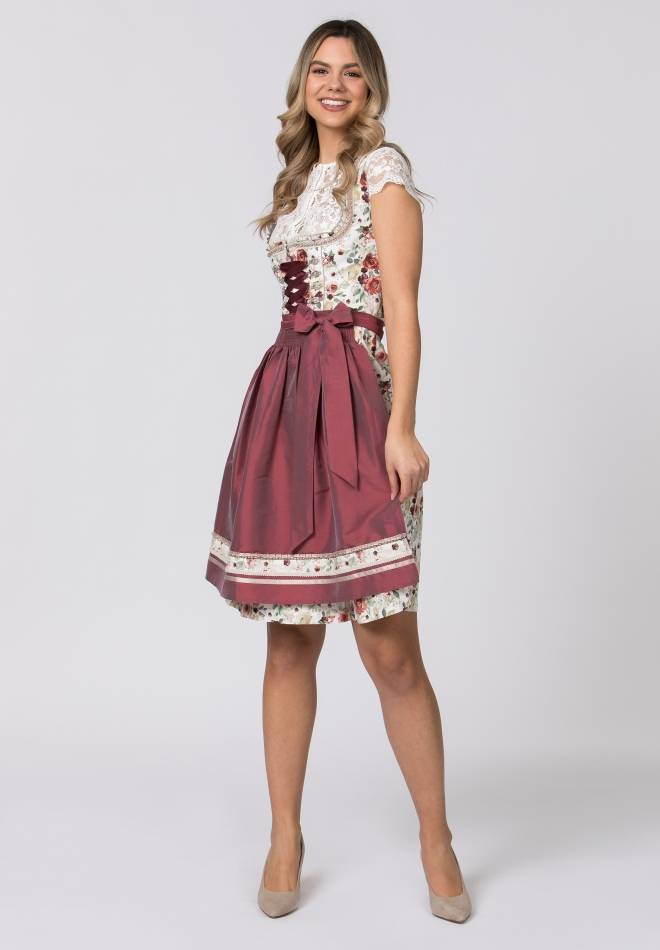 Stockerpoint Dirndl Marie rosenholz 30