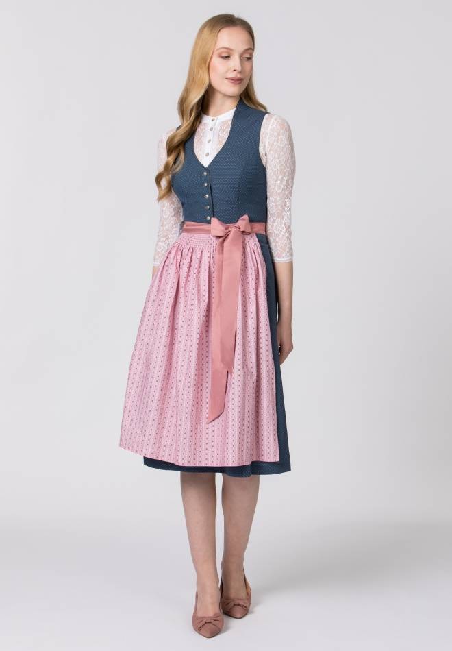 Stockerpoint Dirndl Marina blau 40