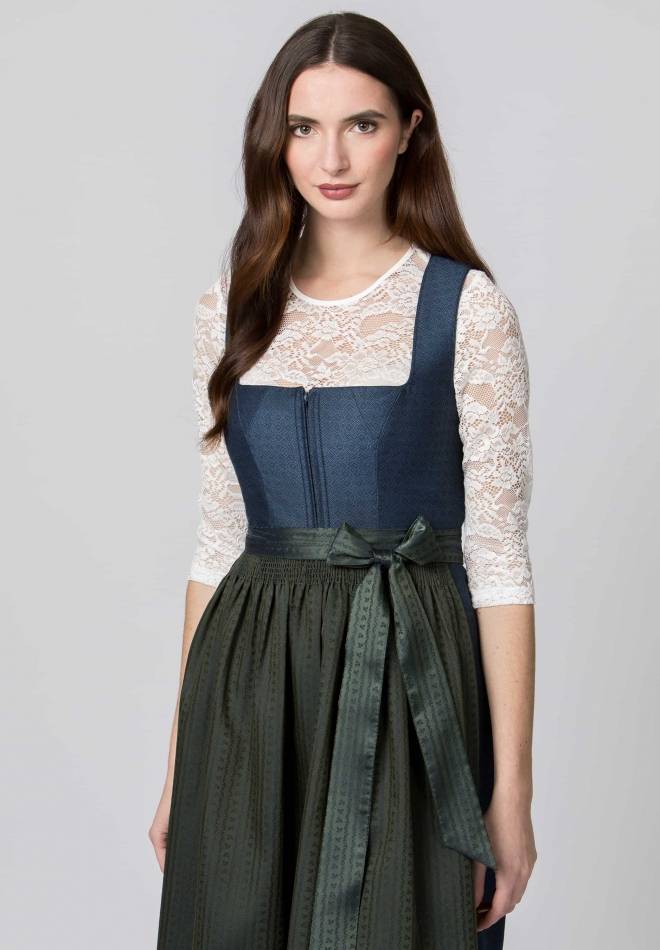 Stockerpoint Dirndl Olivia Blau 32