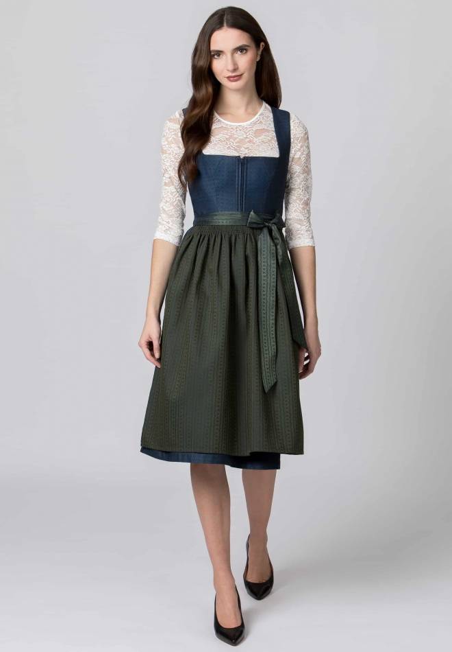 Stockerpoint Dirndl Olivia blau 32