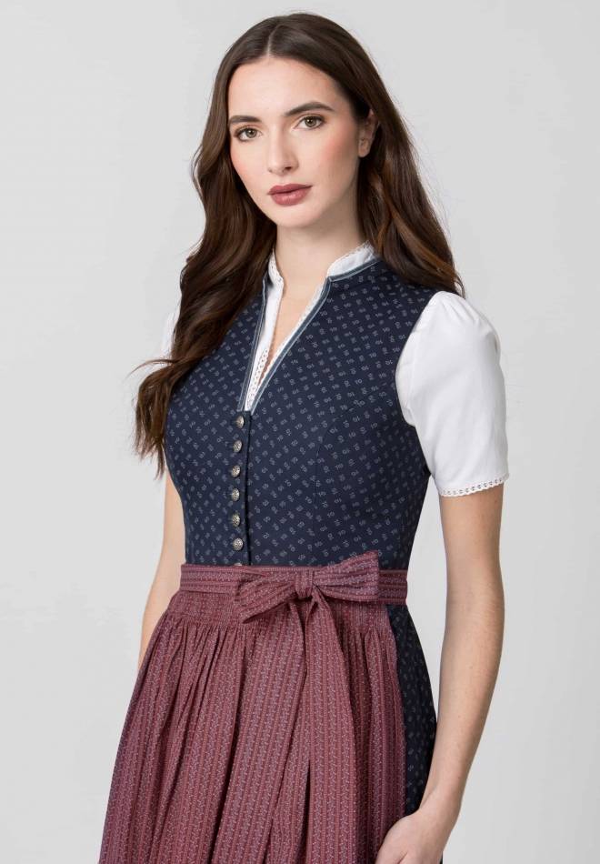 Stockerpoint Dirndl Renata Dunkelblau 34