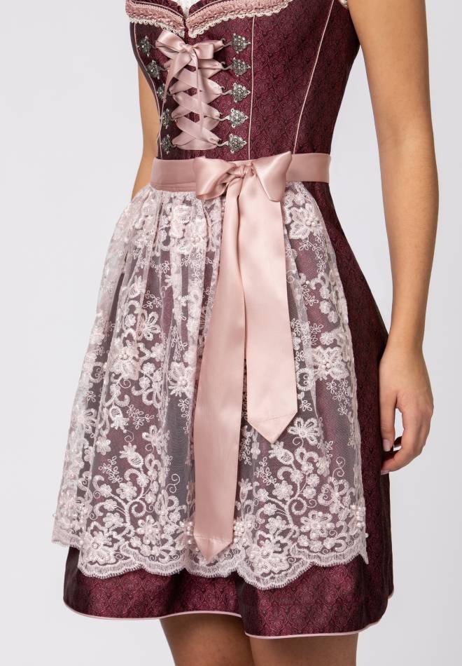 Stockerpoint Dirndl Rosalinde Bordeaux 30