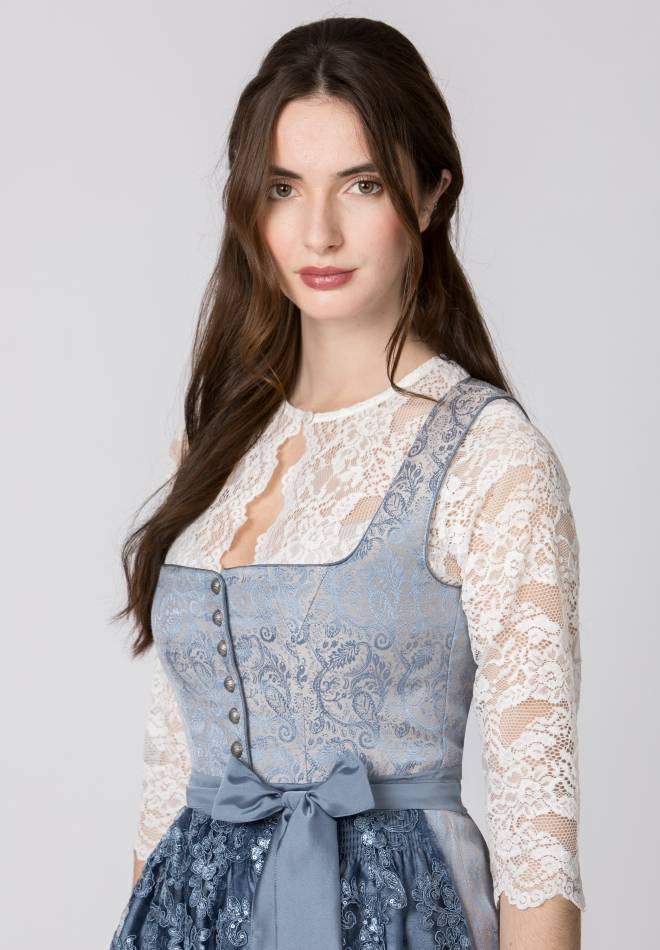 Stockerpoint Dirndl Sidonia Rauchblau 32