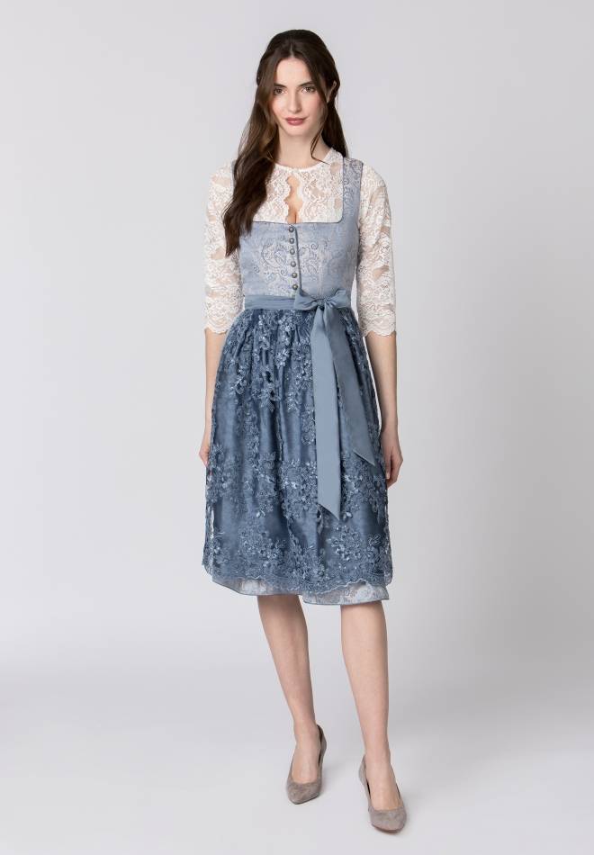 Stockerpoint Dirndl Sidonia rauchblau 32