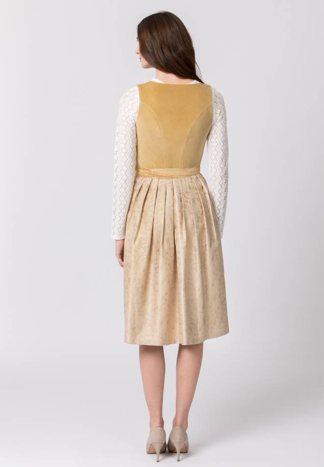 Stockerpoint Dirndl Viktoria Senf 32