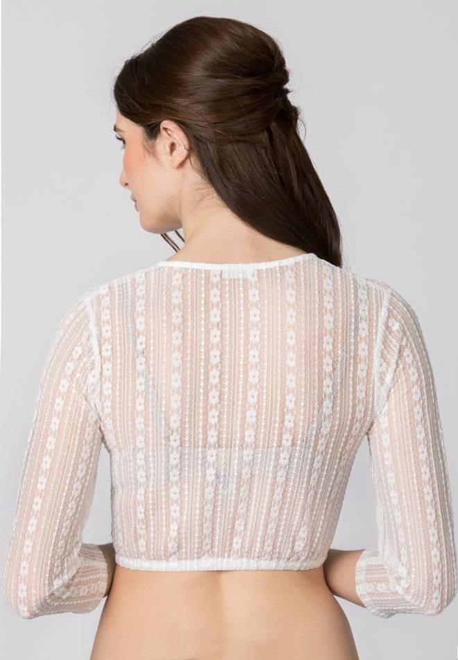 Stockerpoint Dirndlbluse Nelly Creme 36