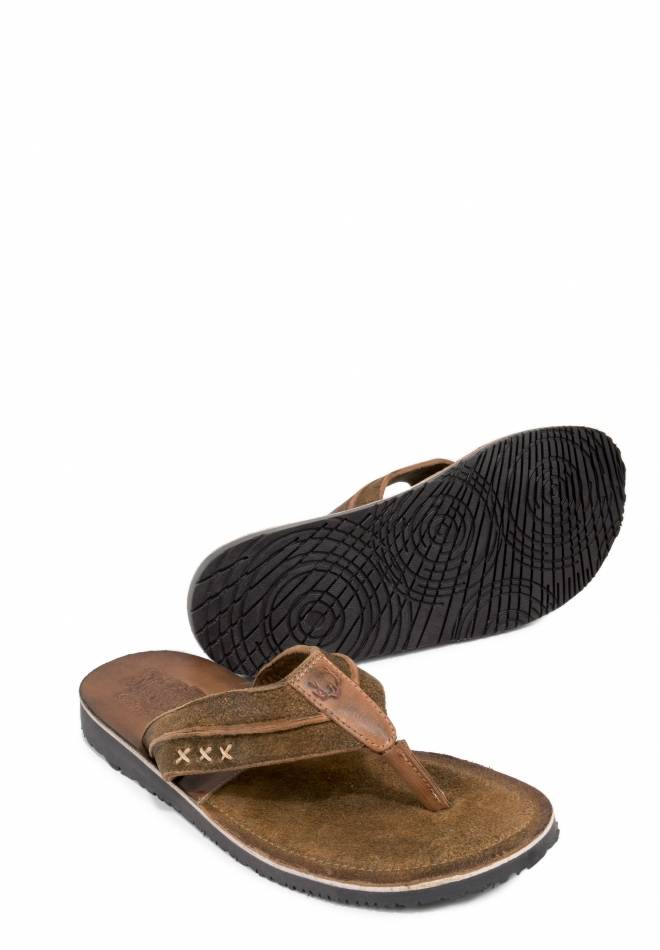 Stockerpoint Flip-Flop 1335 havanna gespeckt 40