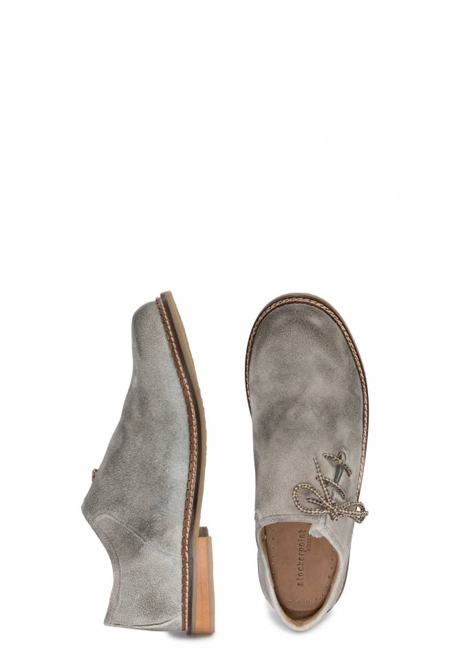 Stockerpoint Haferlschuh Baker Rauch Gespeckt 43