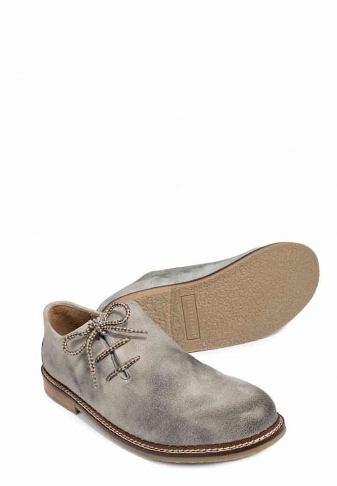 Stockerpoint Haferlschuh Baker rauch gespeckt 43