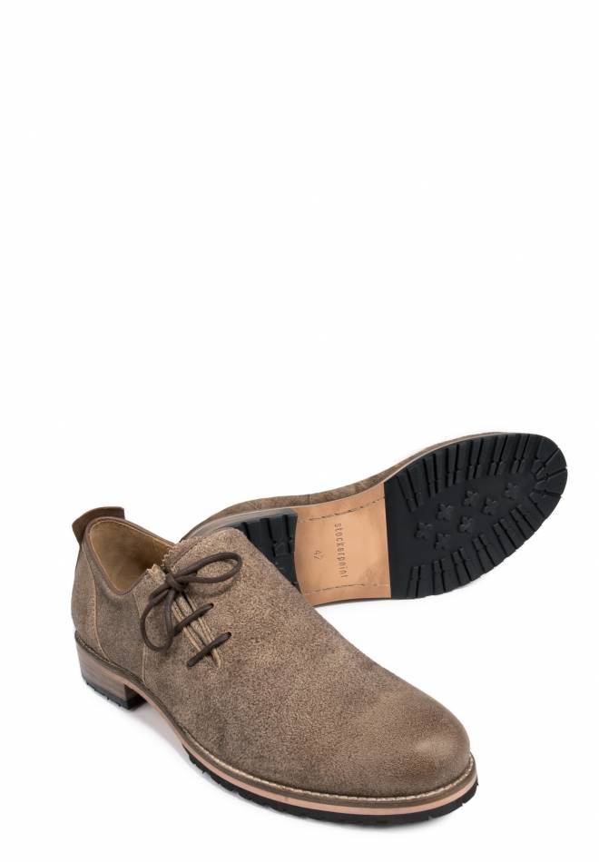 Stockerpoint Haferlschuh Cole nuss gespeckt 41