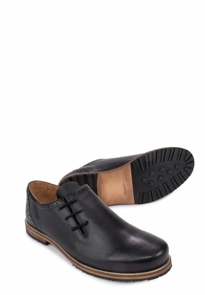 Stockerpoint Haferlschuh Granada schwarz nappa 41