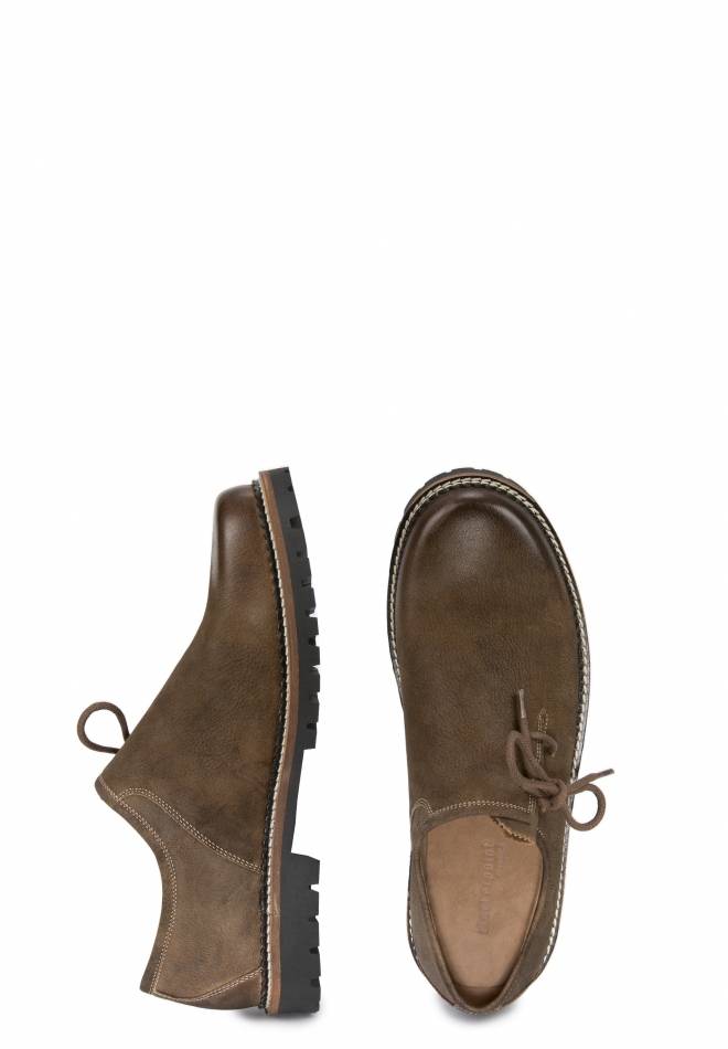 Stockerpoint Haferlschuh Hartmut Braun Gespeckt 43