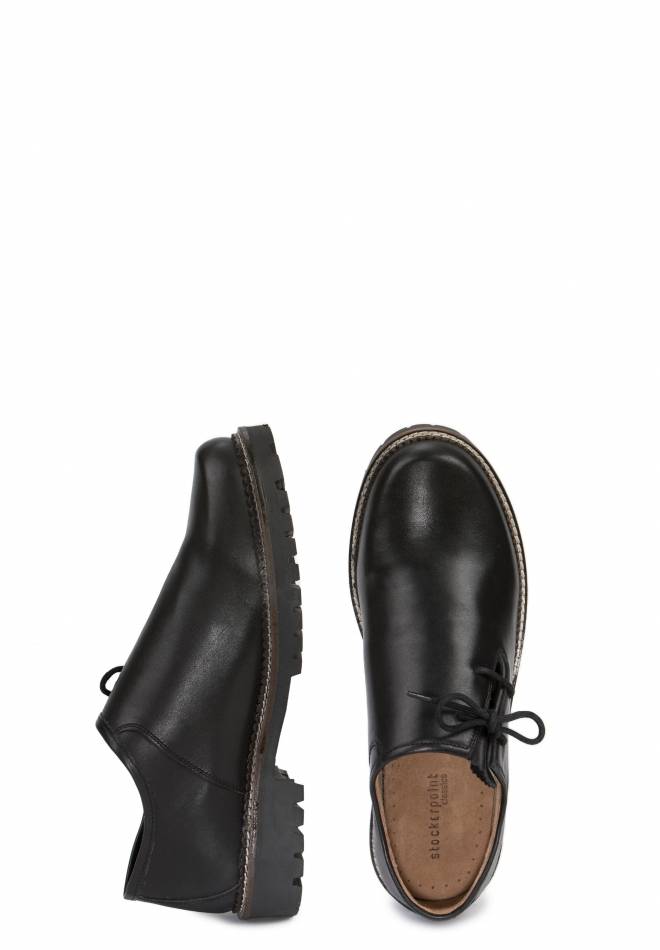 Stockerpoint Haferlschuh Tailor Schwarz Nappa 42