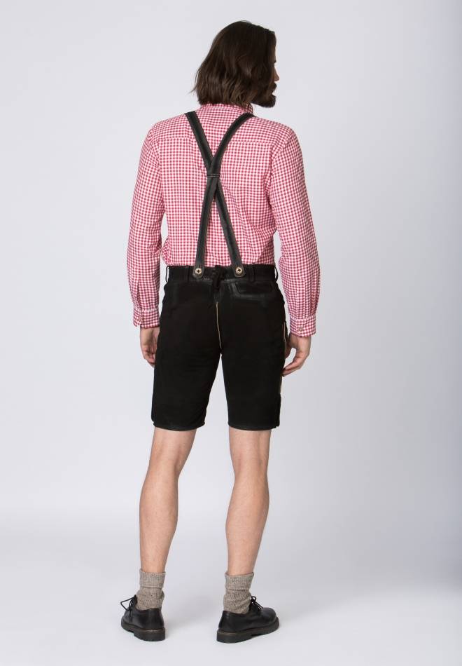 Stockerpoint Hose Beppo4 Schwarz Gespeckt 44