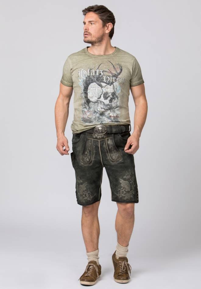 Stockerpoint Hose Götterrabe graphit vintage 48