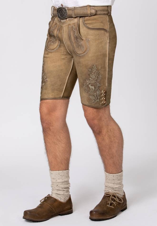 Stockerpoint Hose Leonardo Sand Gespeckt-natur 48