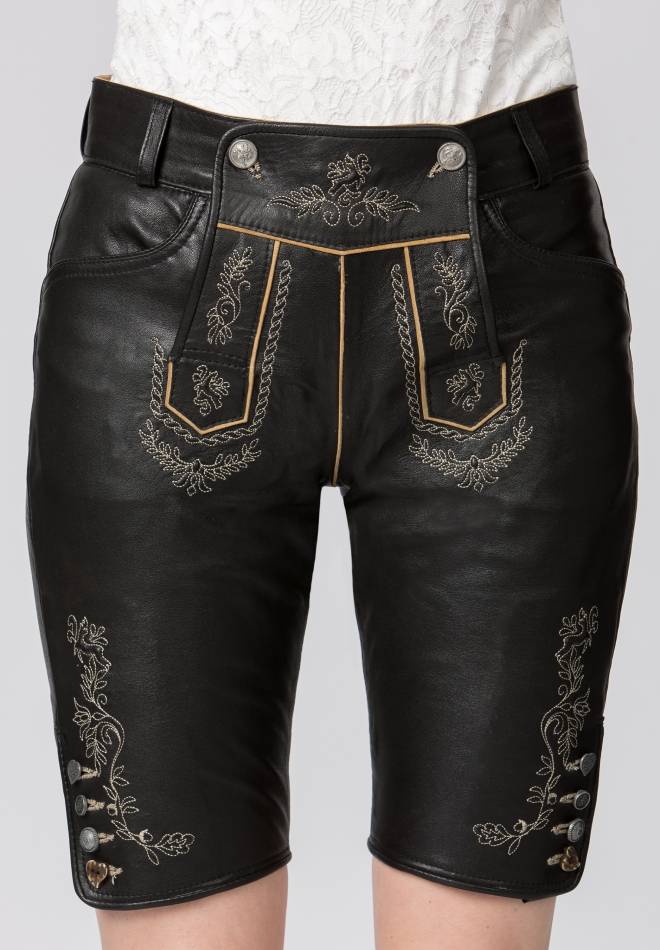 Stockerpoint Hose Roxanne Black Nappa 36