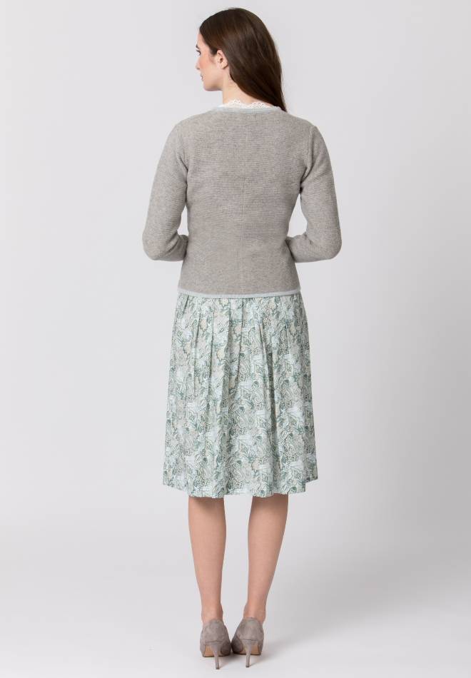 Stockerpoint Jacke Caro Grau-hellblau 34