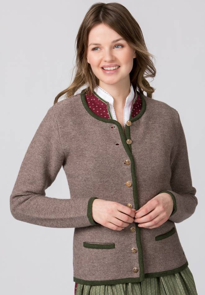 Stockerpoint Jacke Caro Trüffel-moosgrün 34