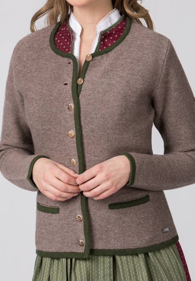 Stockerpoint Jacke Caro Trüffel-moosgrün 34