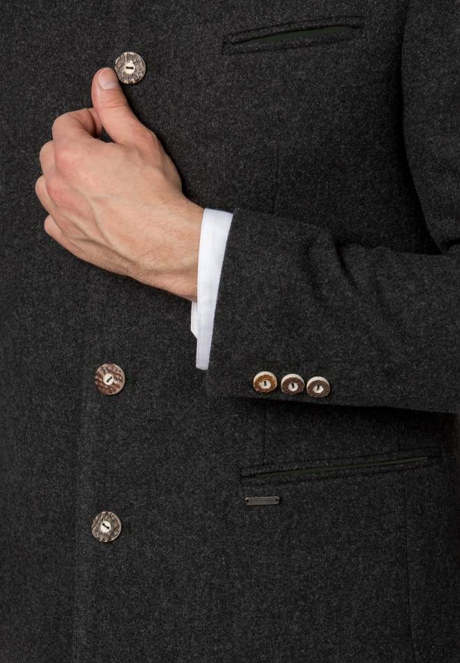 Stockerpoint Jacke Conrad Anthrazit-tanne 44
