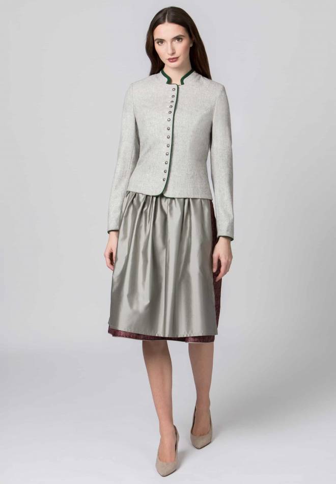 Stockerpoint Jacke Elisabeth Hellgrau-grün 36