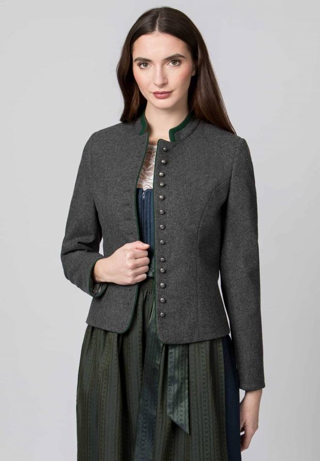 Stockerpoint Jacke Elisabeth Schiefer-grün 36