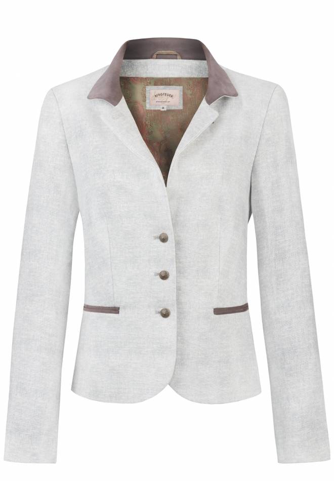 Stockerpoint Jacke Felicia hellgrau 36