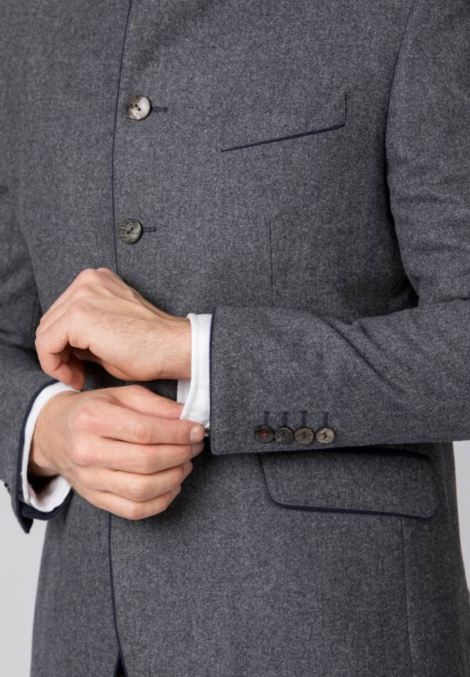 Stockerpoint Jacke Luciano Stein-blau 44