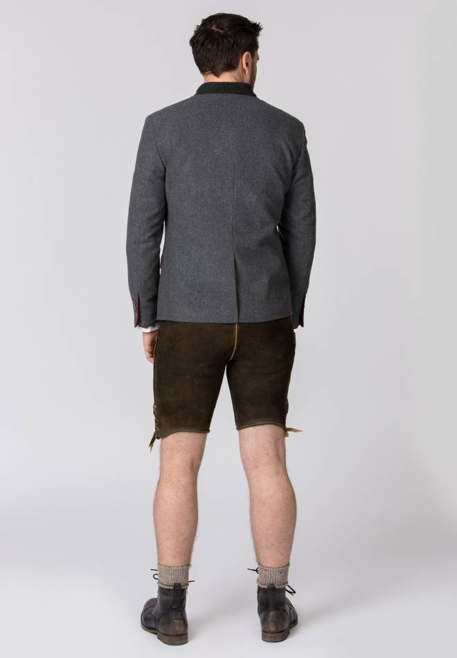 Stockerpoint Jacke Luciano Stein-rot 44