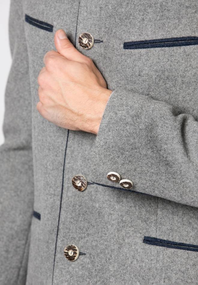 Stockerpoint Jacke Stachus Hellgrau-blau 52