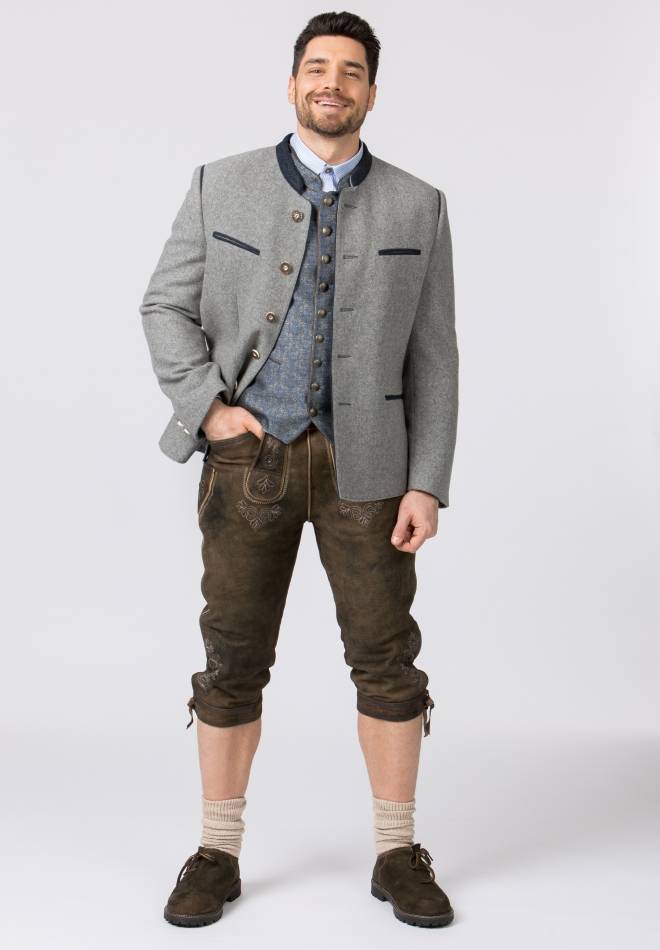 Stockerpoint Jacke Stachus hellgrau-blau 52