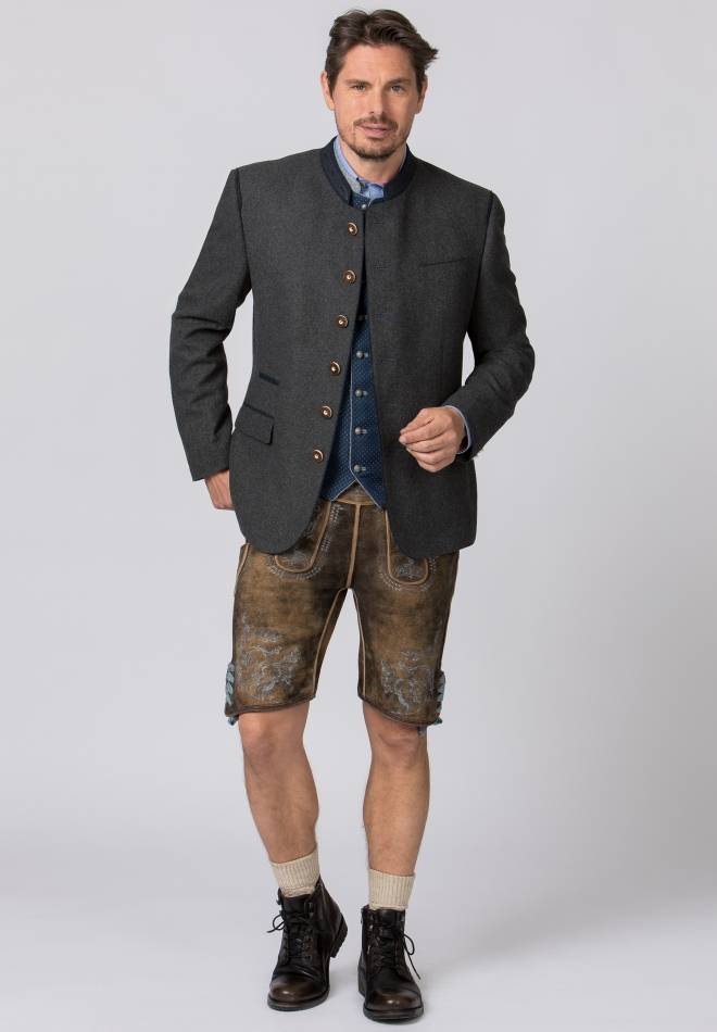 Stockerpoint Jacke Titus grau-blau 46