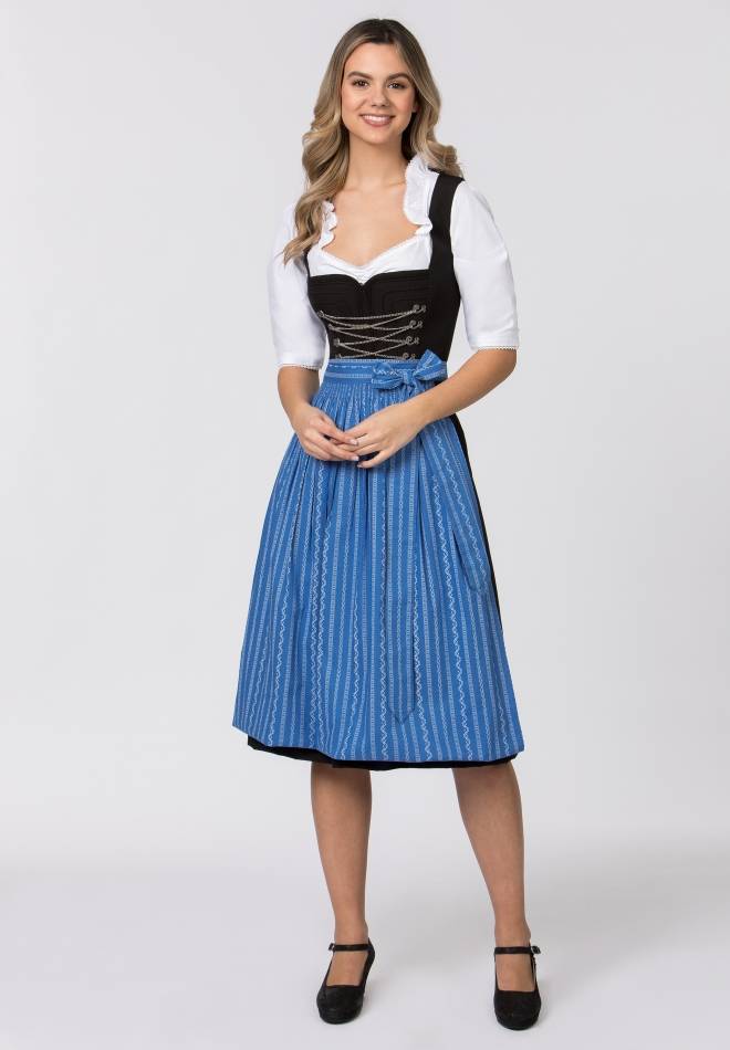 Stockerpoint Schürze Claire blau 1 (34-38)