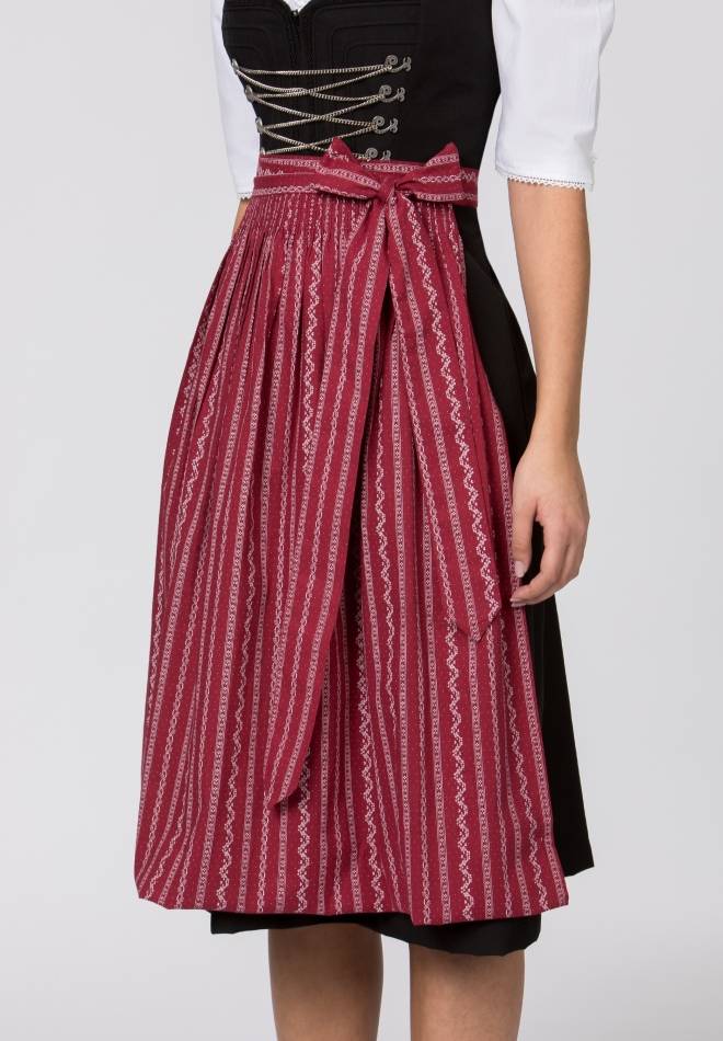 Stockerpoint Schürze Claire Dunkelrot 1 (34-38)