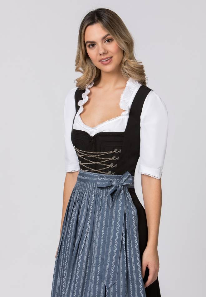 Stockerpoint Schürze Claire Rauchblau 1 (34-38)