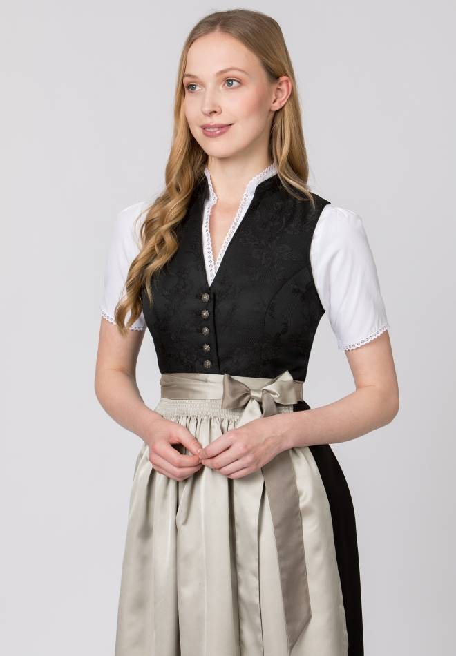 Stockerpoint Schürze Kristin Beige 1 (34-38)