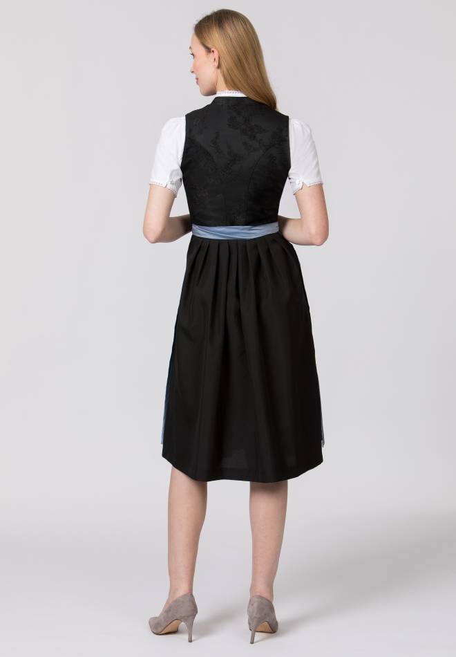 Stockerpoint Schürze Kristin Rauchblau 1 (34-38)