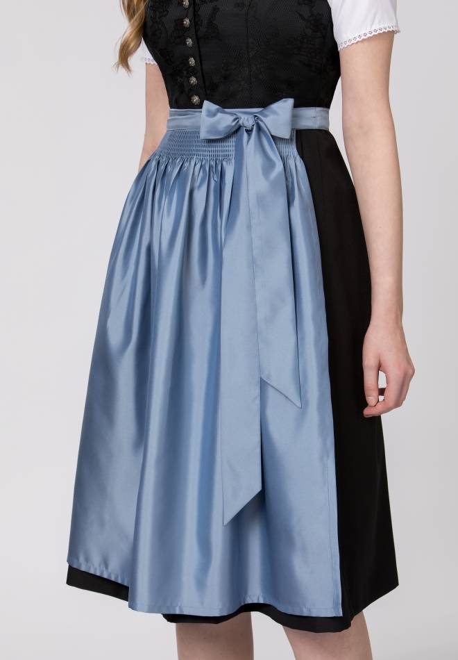 Stockerpoint Schürze Kristin Rauchblau 1 (34-38)